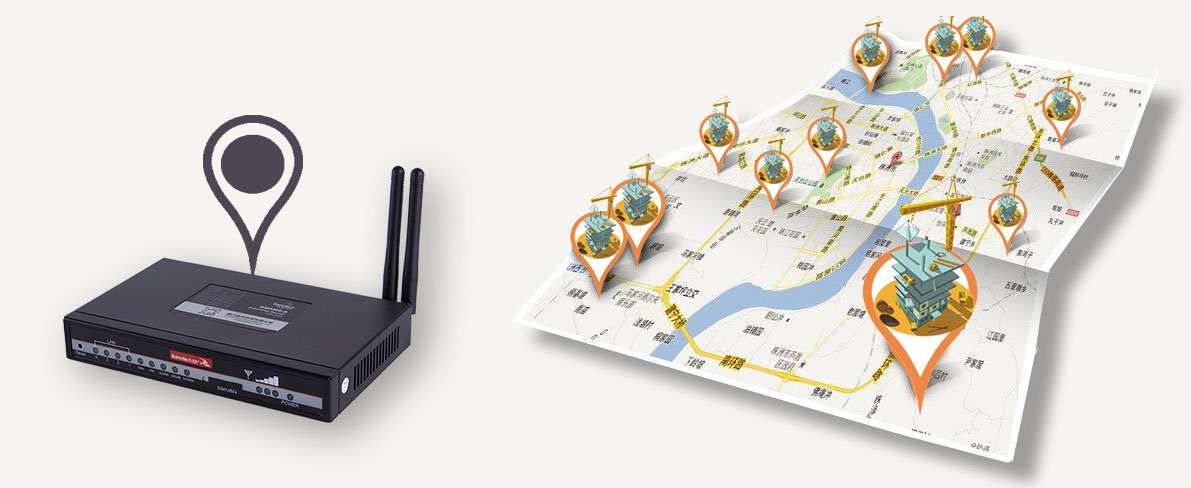 BMR420雙卡路由器支持GPS