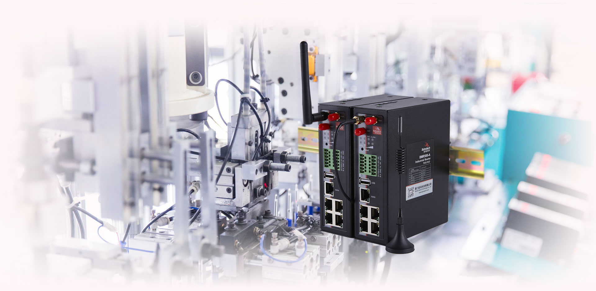 BMR500工業(yè)級(jí)無線路由器導(dǎo)軌