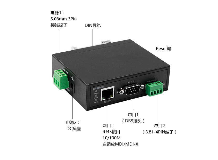 單串口服務(wù)器BMS160接口說明.png 單串口服務(wù)器BMS160接口說明.png