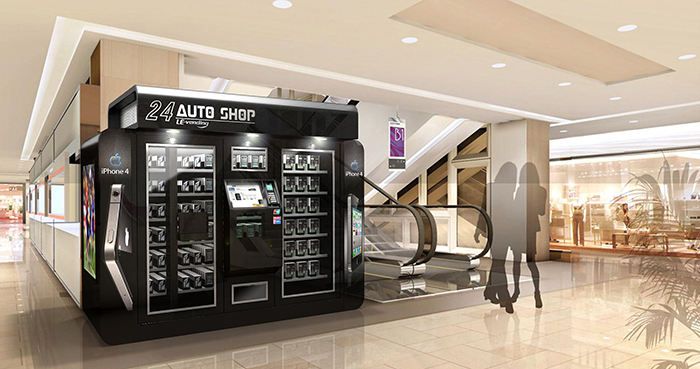 無人店的典型模式