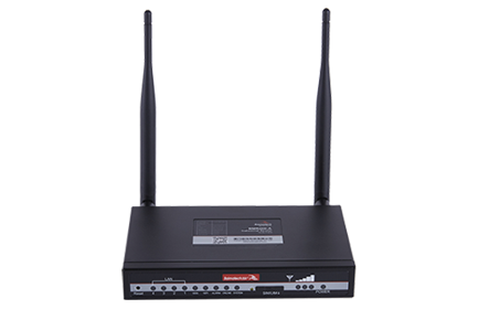 佰馬BMR400工業(yè)級(jí)無線路由器，支持MQTT協(xié)議，集全網(wǎng)通路由、高速無線路由、WIFI路由、本地存儲(chǔ)等旗艦功能于一體；標(biāo)配4路LAN口、1路WAN口、1路RS485、1路RS232，軟硬件看門狗，VPN專利，惡劣環(huán)境適用專利。