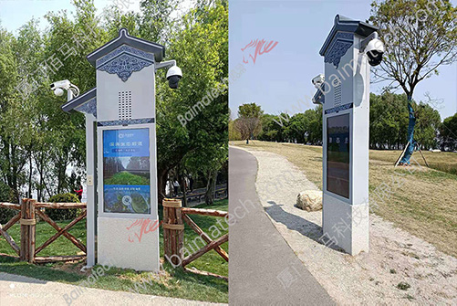 云南智慧景區(qū)多功能桿建設案例