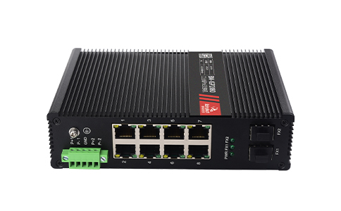 佰馬2光8電PoE交換機(jī)，是一款非管理型千兆以太網(wǎng)快速交換機(jī)，設(shè)計擁有2 個SFP 光口插槽，8 個 10/100/1000 Base-T 自適應(yīng) RJ45 端口，支持全千兆高速數(shù)據(jù)交換和PoE 供電，快捷實現(xiàn)工業(yè)物聯(lián)網(wǎng)監(jiān)測、供電、數(shù)據(jù)傳輸應(yīng)用