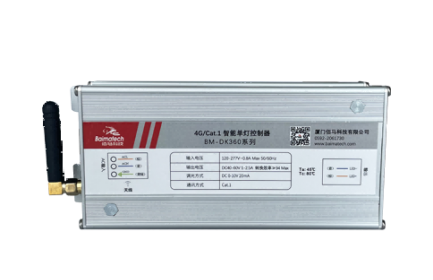 佰馬BM-DK-CAT510系列單/雙燈控制器，基于4G/Cat.1通信方式，內(nèi)置LED驅(qū)動(dòng)電源，實(shí)現(xiàn)物聯(lián)網(wǎng)燈控通信+供電一體化，助力打造系統(tǒng)簡約、安裝便捷的智能物聯(lián)網(wǎng)照明系統(tǒng)