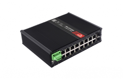 佰馬2光16電工業(yè)交換機，非管理型，即插即用。工業(yè)級設(shè)計、導(dǎo)軌式安裝，雙冗余直流電源，適用于接入網(wǎng)絡(luò)設(shè)備多、通信數(shù)據(jù)量多、整體規(guī)模大的交通網(wǎng)絡(luò)、樓宇網(wǎng)絡(luò)、工廠網(wǎng)絡(luò)、園區(qū)網(wǎng)絡(luò)、市政網(wǎng)絡(luò)等組網(wǎng)應(yīng)用。